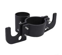 Organizador de cadena de remolque de aluminio RV con carcasa de remolque de 7 vías y sistema de montaje de gato de lengüeta de gestión de bucle de cadena de seguridad