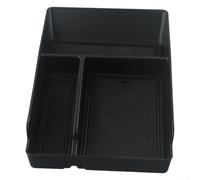Organizador de caja de almacenamiento con reposabrazos para Hyundai para | IONIQ 5 2021+, inserto de bandeja de consola central con alfombrilla antideslizante, plástico ABS para accesorios interiores