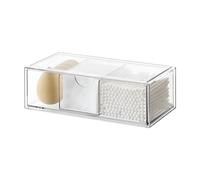 Organizador de cajones con compartimentos, soporte eficiente para brochas de maquillaje, caja de almacenamiento para organizar artículos de belleza, caja de almacenamiento para mascotas