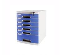 Organizador de cajones de escritorio de 8 capas con cerradura para almacenamiento de datos de oficina, confidencialidad, organizador de cajones de escritorio (11.8 pulgadas, 15.8 x 17.2 pulgadas