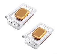 Organizador de cajones de refrigerador para separar carnes crudas de listas para comer para alimentos, apoya más seguro para prácticas de manipulación de alimentos en refrigeradores domésticos (2)