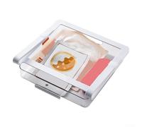 Organizador de cajones de refrigerador para separar carnes crudas de listas para comer para alimentos, apoya más seguro para prácticas de manipulación de alimentos en refrigeradores domésticos (3)