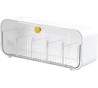 Organizador de cajones de ropa interior Organizador de calcetines Organizador de ropa interior Caja de almacenamiento Montaje en pared Gabinete for el hogar Divisor Armario de almacenamiento Cajón Cal