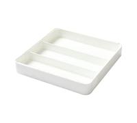 Organizador de cajones de utensilios, contenedor retráctil para cubiertos de cocina, bandeja multifuncional para utensilios de cocina, caja de almacenamiento de cubiertos y cubiertos, plato de