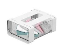 Organizador de cajones debajo del escritorio, cajones de almacenamiento de escritorio, cajón pegable oculto autoadhesivo, accesorio de cajón para el hogar de la escuela, despensa de cocina