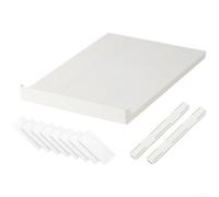 Organizador de cajones extraíble de estilo japonés para armarios de cocina con mecanismo deslizante suave y configuración apilable consciente del espacio (tipo plano)