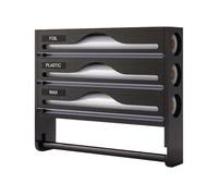 Organizador de cajones multifuncional reutilizable con etiquetas, ideal para armarios de cocina y soluciones de almacenamiento de pared, perfecto para la limpieza y ordenación del hogar.