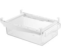 Organizador de cajones nevera Caja almacenamiento refrigerador Porta Contenedor Cubo extraíble congelador para almacenar refrigerios Huevos Comida Ordenado Limpio Ahorro espacio Transparente Deslizami
