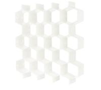 Organizador de cajones, organizador de cajones de nido de abeja para ropa interior, cajón de armario de nido de abeja, ropa interior, calcetines, compartimento, organizador de almacenamiento(blanco)