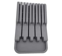 Organizador de cajones para cubiertos - Organizador de bloque de corte, organizador de ranuras para cuchillos y cubiertos, soporte de cajón de cocina | Perfecto para guardar la cocina, el plan de t