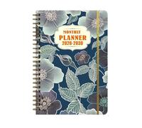 Organizador de calendario, agenda semanal de 21 x 15 x 2 cm, agenda de citas de diario, agenda de calendario de tapa dura en espiral, agenda de escritorio para estudiantes, negocios, trabajo