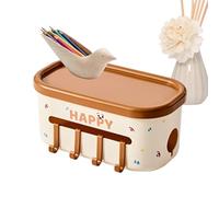 Organizador de Cama - De Pañuelos Con Tapa Decoración Moderna | Accesorios Almacenamiento Dormitorio Cama Loft,Para Botella De Agua Gafas Teléfono Accesorios Cabello Dormitorio Hospital Barandillas