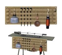 Organizador de Camping | Organización de Utensilios con Correas Flexibles y Ajustables | Organizador de Tienda Portátil - Para Familia, Amigos, Hombres, Camping, Senderismo, Picnic