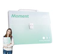 Organizador De Carpeta De Archivos - Caja De Depósito De Documentos | Expansión Del Titular | Carpeta De Documento A4 Para Almacenamiento De Paperasse | Accesorios De Organización De Oficina De