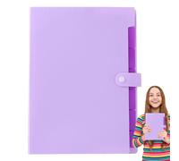 Organizador de carpetas de archivos, almacenamiento portátil A4, expansor de siete bolsillos, soporte de documentos de escritorio, oficina, dormitorio, salón, casa, escuela, hombres, mujeres, chicas