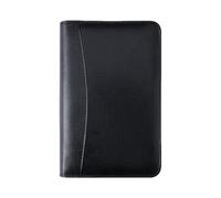 Organizador de carpetas de dinero - libro de ahorro de PU A6, carpeta de presupuesto impermeable | Carpeta de bolsa en efectivo con calculadora, juego de carpetas 'organizador de dinero con c