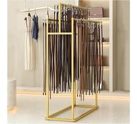 Organizador de Cinturones de Metal, Elegante Expositor para Tiendas minoristas, para Corbatas, chales y Carteras, solución de Almacenamiento de Cinturones Que Ahorra Espacio para armarios ma~/