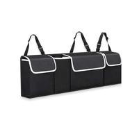 Organizador de Coche para Maletero para VW T6 T5 Multivan/Caravelle/Transporter 2016-2023, Bolsa Portaobjetos con Múltiples Bolsillos Plegable y Resistente al Agua
