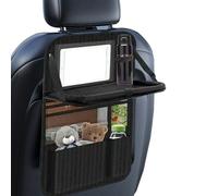 Organizador de coche trasero protector de almacenamiento trasero impermeable con soporte para tabletas para aperitivos, bebidas, accesorios de viaje para camión, RV, coche, SUV, interior de sedán, vo