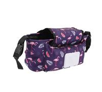 Organizador de Cochecito Ñiño Rosa, Bolsa Grande de Oxford para Paseo | Instalación Fácil, Correas Ajustables, Convertible en Bolso, para Pañales y Teléfonos, Uso Diario