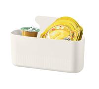 Organizador de cocina magnético, estante magnético de cocina, soporte de almacenamiento magnético para frigorífico, sin taladrar, caja de almacenamiento con compartimento extraíble para café y