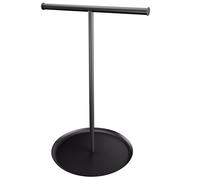 Organizador de collares con bandeja de almacenamiento - Soporte para joyas en forma de T para pulseras, aretes y anillos. Elegante.