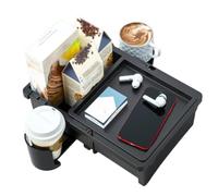 Organizador de Consola Central | Organizador con Ancho Ajustable | Portavasos para Consola Central de Vehículo,para Automóvil, RV, SUV, Asiento Trasero, Viajes Y Trayectos