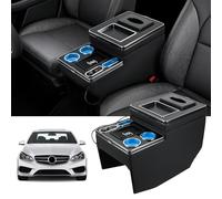 Organizador de consola central para reposabrazos de coche compatible con modelos V-Class V220 V260 V250 W447 de 2014-2022