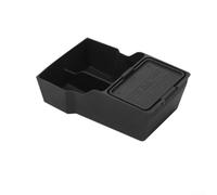 Organizador de consola específico para Tesla para modelo Y para Juniper 2025 con diseño de dos secciones y colocación de reposabrazos sin sonajero