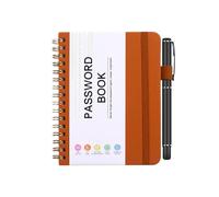Organizador de contraseñas de bolsillo, material resistente, organizador de direcciones compacto, práctico cuaderno de registro para contraseñas, ideal para uso familiar, libro de registro portátil