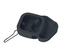 Organizador de corbatas para el pelo, caja dispensadora de algodón transparente para el cabello, contenedores de almacenamiento de corbatas para el pelo, caja organizadora de lazos para el pelo,