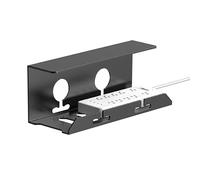 Organizador De Cordon Debajo De La Oficina - Bandeja De Gestión De Cables Autoadhesiva | Solución Práctica Para Gestionar Alambres Y Cables En La Oficina, Hogar Y Espacio De Trabajo, Tu