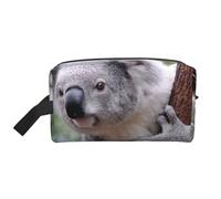 Organizador de cosméticos de Gran Capacidad, Bolsa de Maquillaje de Viaje para Mujer, Koala en Rama