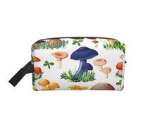 Organizador de cosméticos de Gran Capacidad con diseño de Hongo Pintado japonés, Neceser de Viaje para Mujer