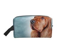 Organizador de cosméticos de Gran Capacidad, Neceser de Viaje para Mujer, diseño de Perro Cocker Spaniel inglés