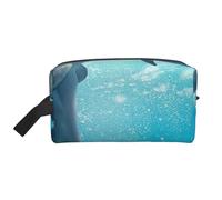 Organizador de cosméticos de Gran Capacidad Winter The Dolphin, Neceser de Viaje para Mujer