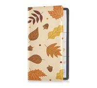 Organizador de cuero de alta calidad para registro de automóvil y tarjeta de seguro para hombres y mujeres, organizador para conductores, propietarios de automóviles, remolques, motocicletas, barcos,