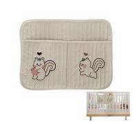 Organizador De Cuna | Bolsa De Algodón Para Cochecito De Bebé,Bolsa Colgante De Organización Para Cuna Y Cochecito De Guardería Para Pañales Baberos Biberones