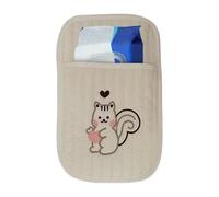 Organizador De Cuna - Bolsa De Algodón Para Cochecito Exterior - Bolsa Colgante para Cochecito con Pañales Baberos Biberones Juguetes Chupetes Padres Primerizos Guarderías
