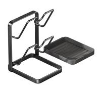 Organizador de de ollas, soporte de tapa de olla de 18 cm, estante de almacenamiento de de ollas de cocina, soporte de encimera de cocina, accesorio de cocina sin desorden, diseño duradero