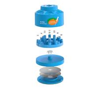Organizador de Destornilladores - ABS giratoria de 360° | de Almacenamiento de Herramientas portátiles con Organizador de Herramientas de Mano, Soporte de Destornillador, Pinzas para virutas