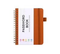 Organizador de direcciones de Internet | Libros de registro portátiles de tapa dura, libro de contraseñas A6, fácil de llevar, para sitios web importantes