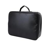 Organizador de documentos, bolsa de archivo segura ignífuga y portátil, 3 capas de gran capacidad, con cerradura codificada, 14,2 x 10,6 x 4 pulgadas, para viajes, oficina y uso