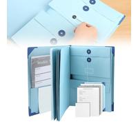 Organizador de documentos, carpeta con texto en inglés "In Case I Go Missing", organizador de documentos 2024, carpetas con bolsillos, organizador de documentos importante para papel, oficina y