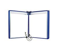 Organizador de documentos de pared, soporte magnético para documentos A4, vitrina de pared para archivos, color rojo, tamaño: 33 x 22,8 x 5,8 cm (color: ingenio, tamaño: 33 x 22,8 x 5,8 cm)