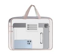 Organizador de documentos importantes, Bolso de malla con asa, de almacenamiento para papeles, Para oficina de viaje estudiantes, exámenes maestros escuela aula trabajo casa