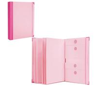Organizador De Documentos Importantes Multiusos, Carpeta De Archivos Expandible Encuadernada For Certificados De Nacimiento, Tarjetas De Seguridad Social Y Pasaportes(Pink)