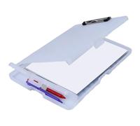 Organizador de documentos multiusos con portapapeles, para ahorrar espacio, con pizarra para oficina, escuela, enfermería, portapapeles, carpeta plegable