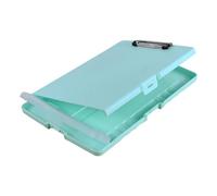 Organizador de documentos multiusos con portapapeles, para ahorrar espacio, con pizarra para oficina, escuela, enfermería, portapapeles, carpeta plegable