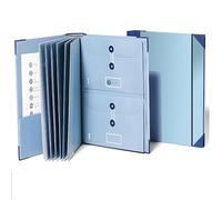 Organizador de documentos tipo folio con etiquetas: organizador personal de documentos familiares - Kit organizador Life Binder con bolsillos, carpeta de emergencia familiar ideal for documentos impor